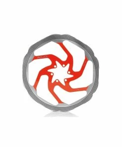 DISQUE XLC 203MM 6 TROUS ROUGE