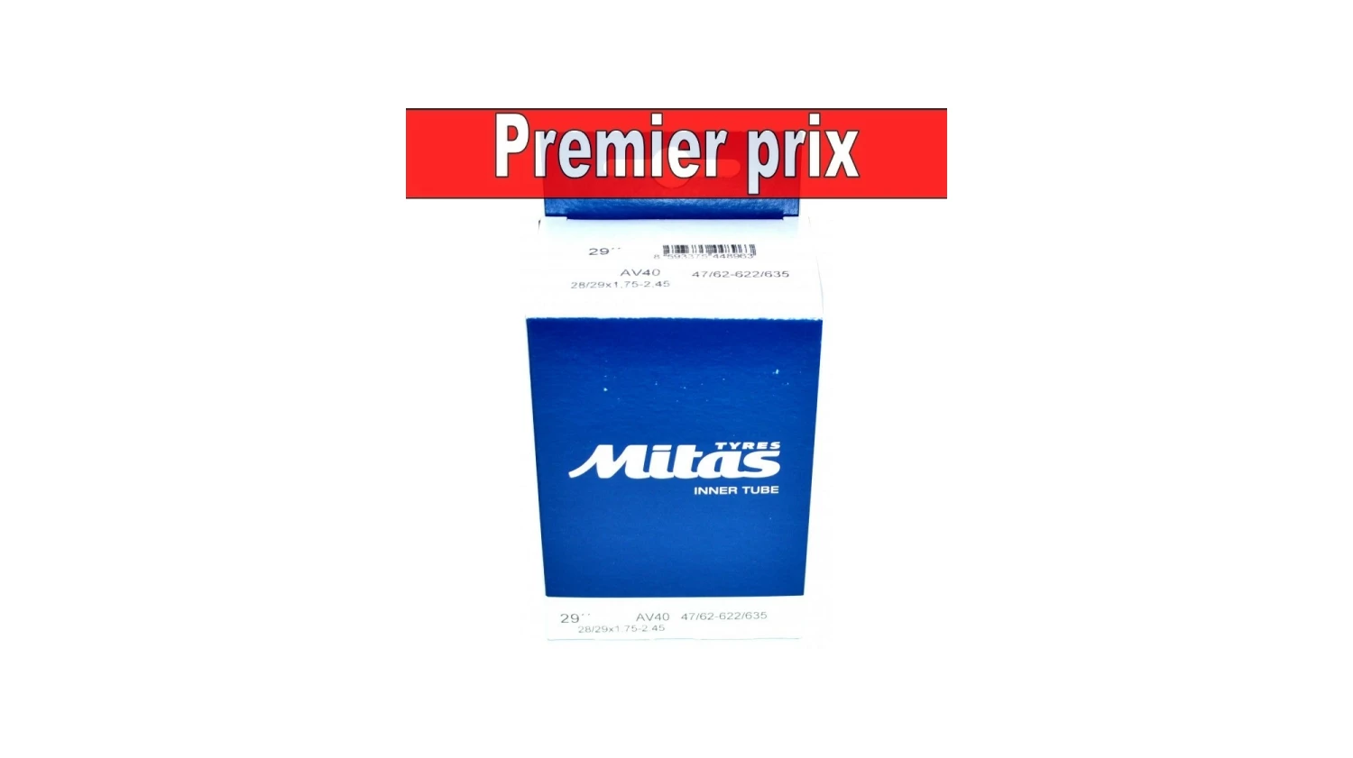 CHAMBRE A AIR 29X1.75/2.45 MITAS SCHRADER 40MM