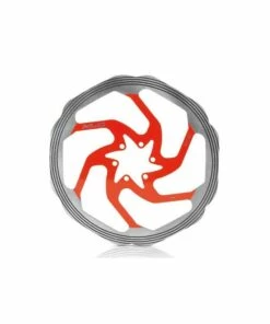 DISQUE XLC 203MM 6 TROUS ROUGE